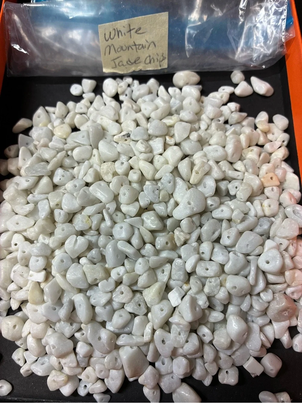 Lot of 2+ pounds assorted gemstone beads - great for jewelry making